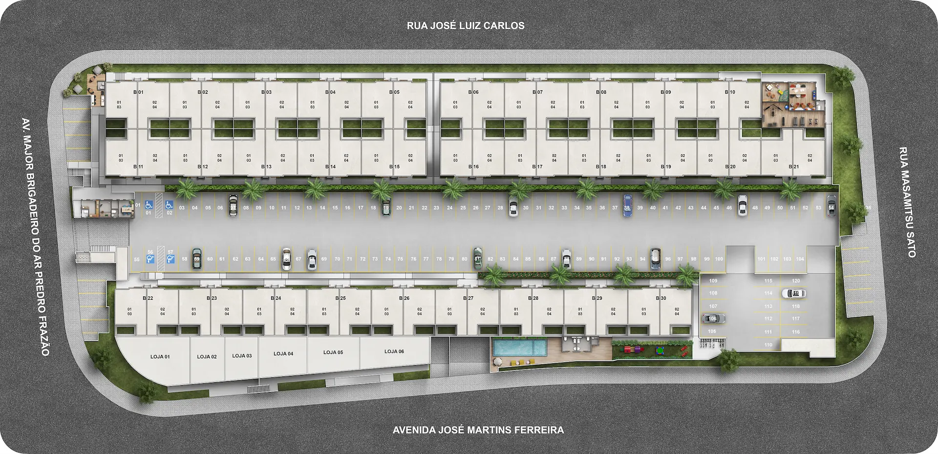 Mapa da região | Smart Living Parque Itajubá